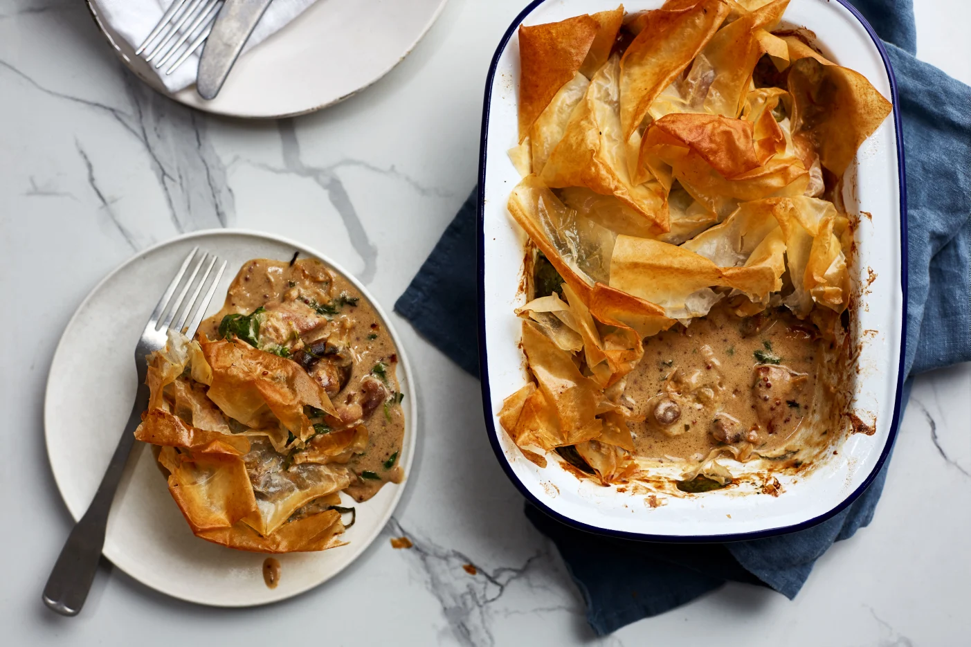 Chicken and Mushroom Pie